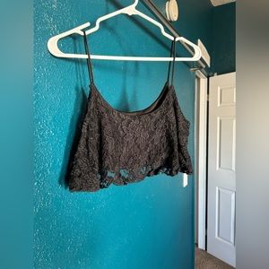 Black party top/ bralette